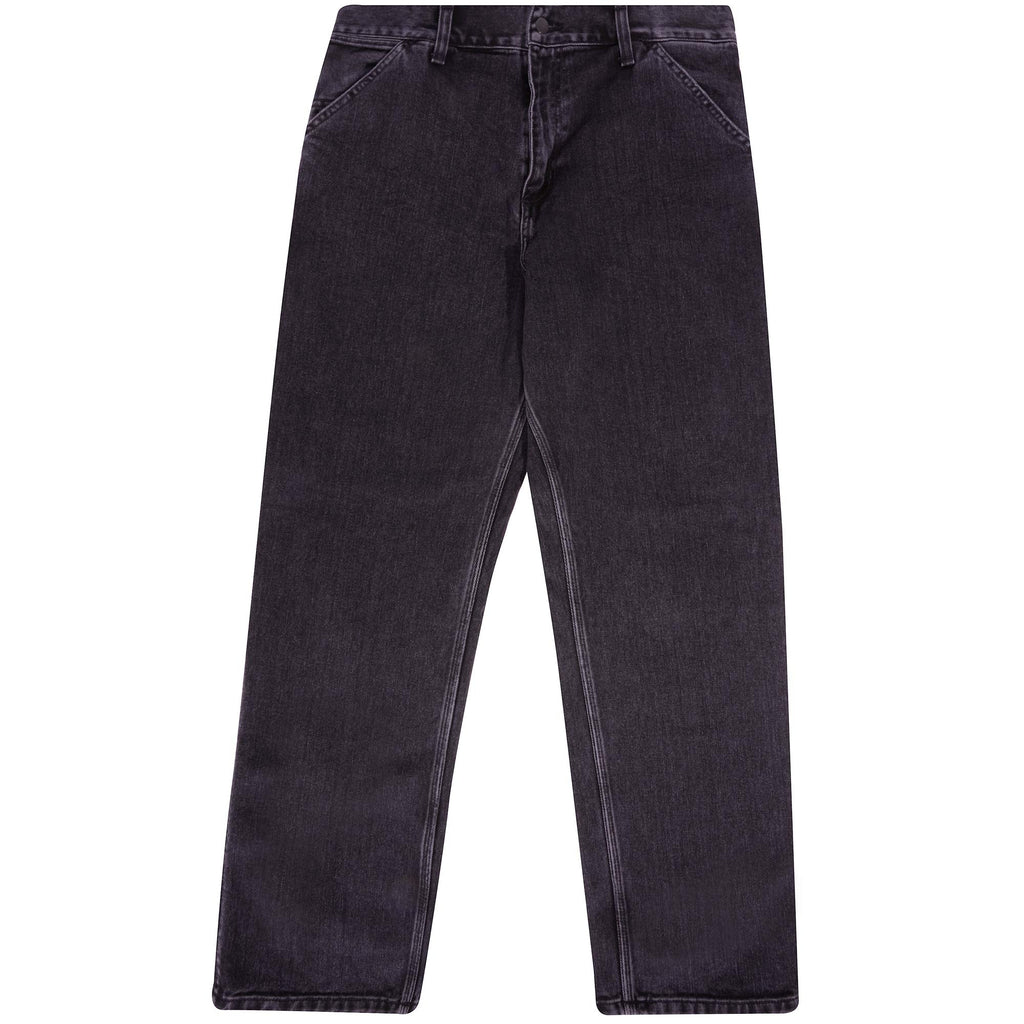 Carhartt WIP Single Knee Pant - Black Stone Wash