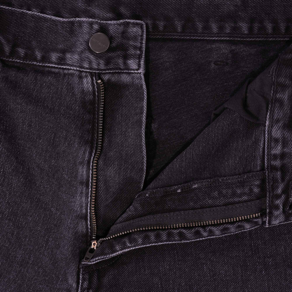 Carhartt WIP Single Knee Pant - Black Stone Wash
