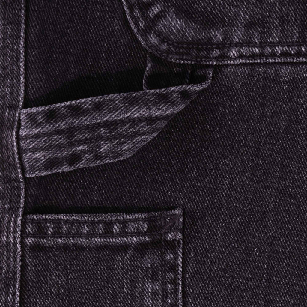 Carhartt WIP Single Knee Pant - Black Stone Wash