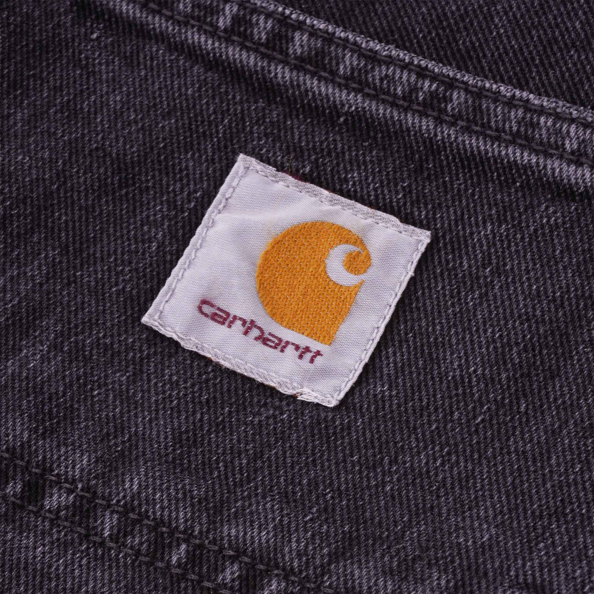 Carhartt WIP Single Knee Pant - Black Stone Wash