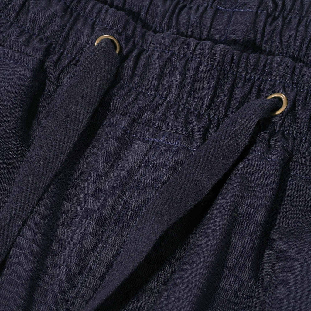 FrizmWORKS Army Two Tuck Relaxed Pants - Navy