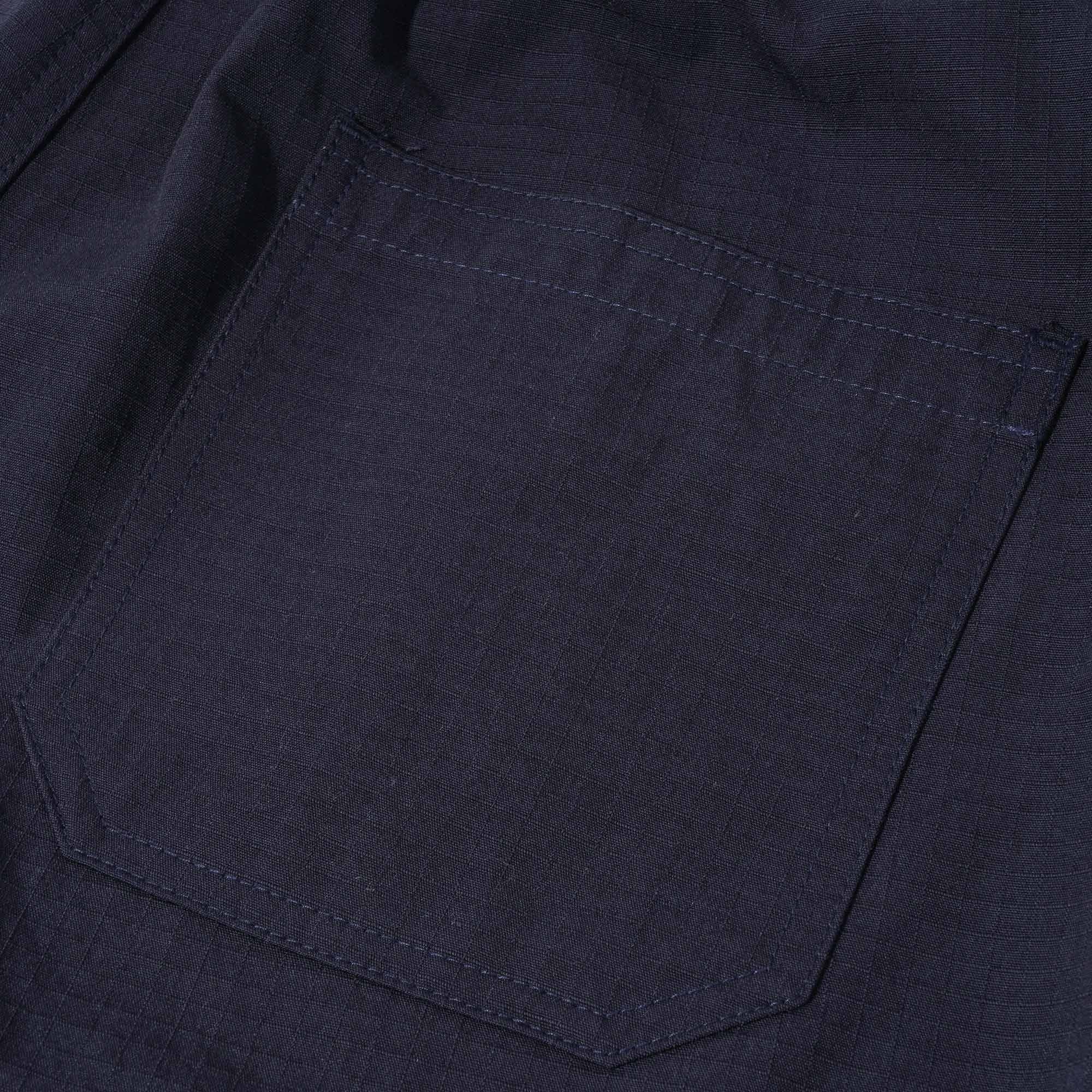 FrizmWORKS Army Two Tuck Relaxed Pants - Navy