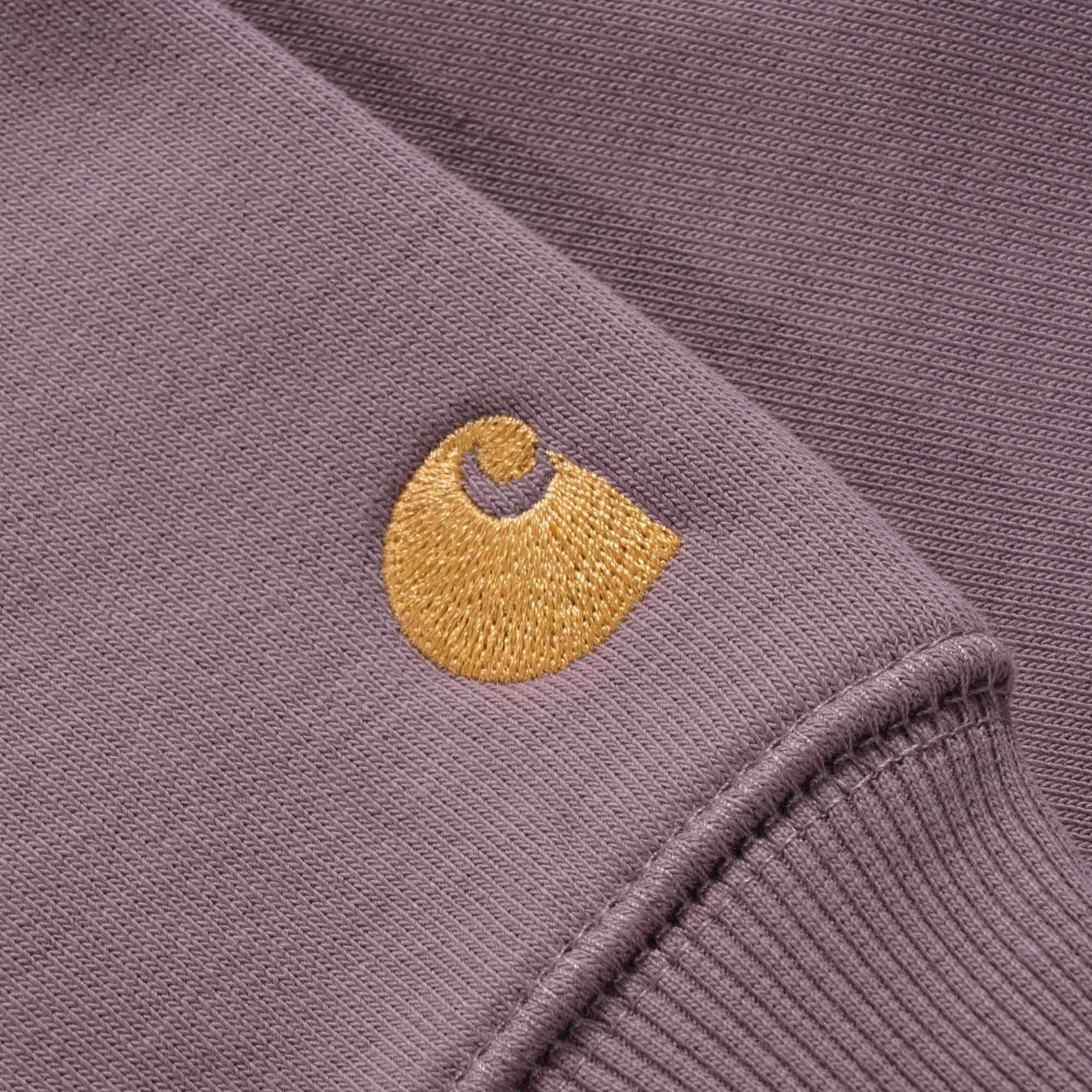 Carhartt WIP Chase Hoodie - Misty Thistle