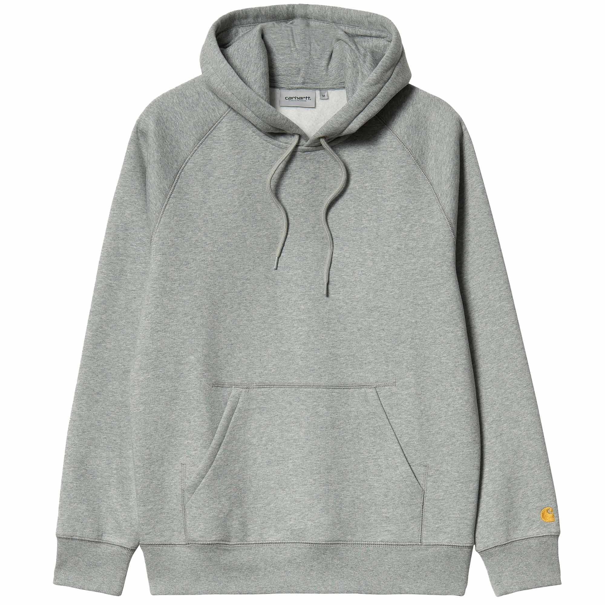 Carhartt WIP Chase Hoodie - Grey Heather