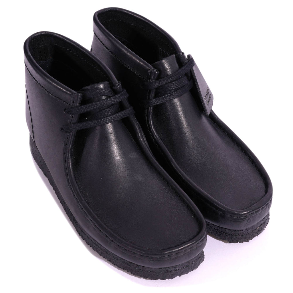 Clarks Originals Wallabee Boot - Black Leather