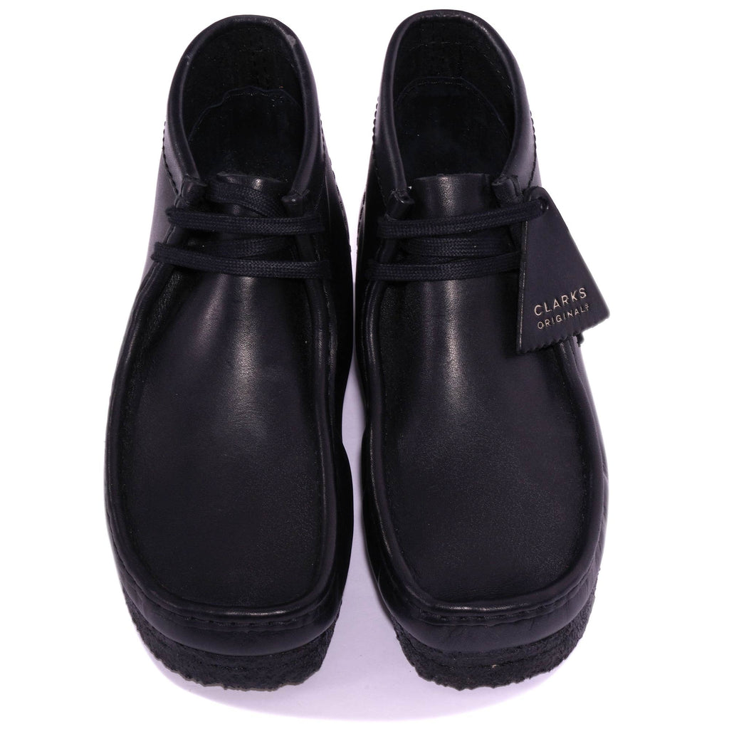 Clarks Originals Wallabee Boot - Black Leather