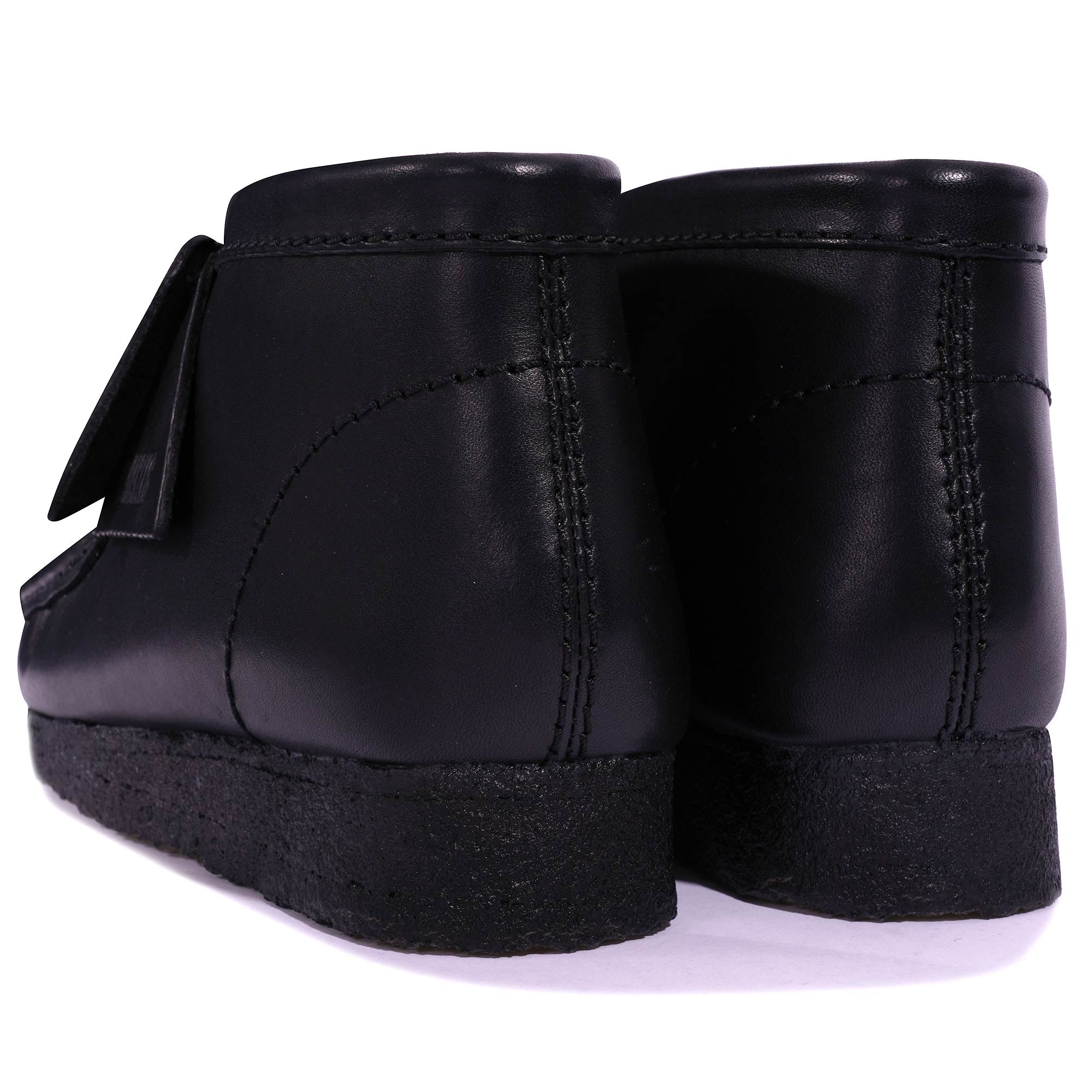 Clarks Originals Wallabee Boot - Black Leather