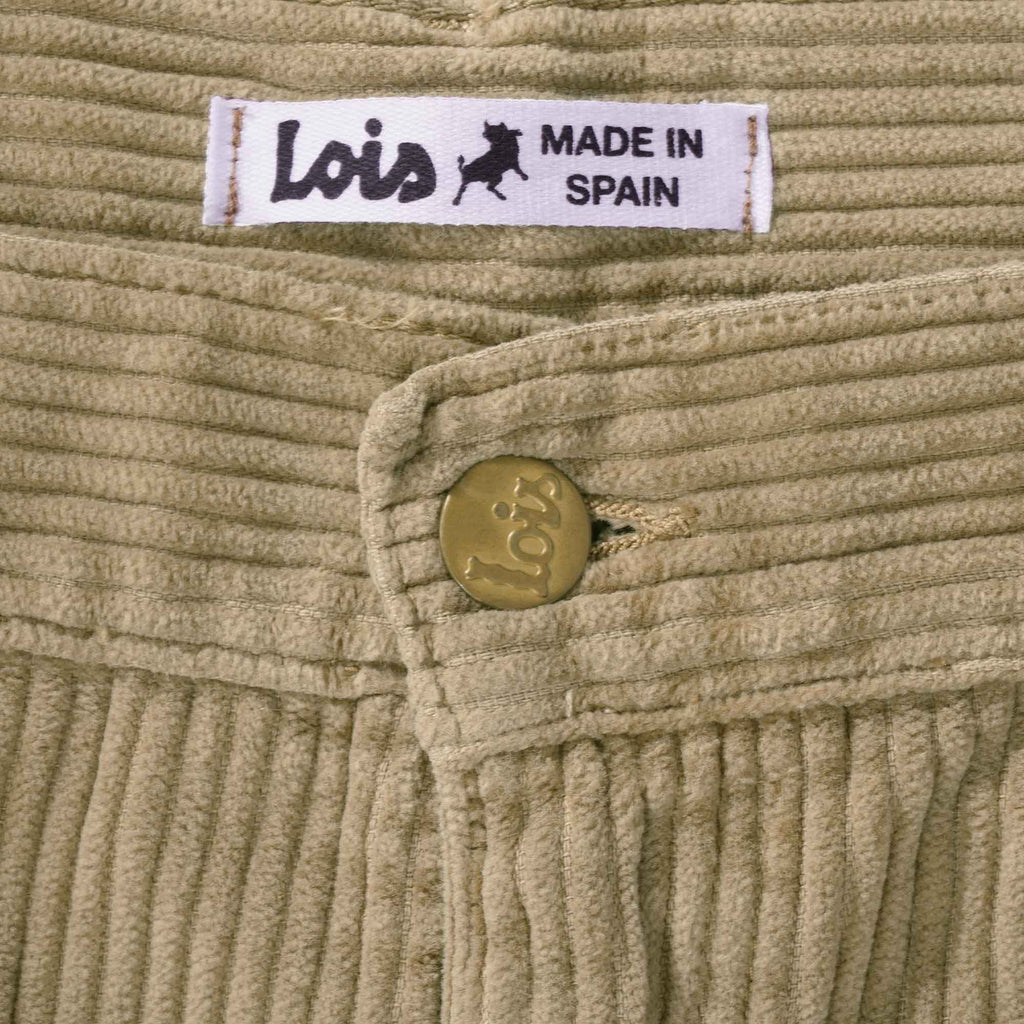 Lois Jeans Pepe Jumbo Cord Shorts - Dark Sand