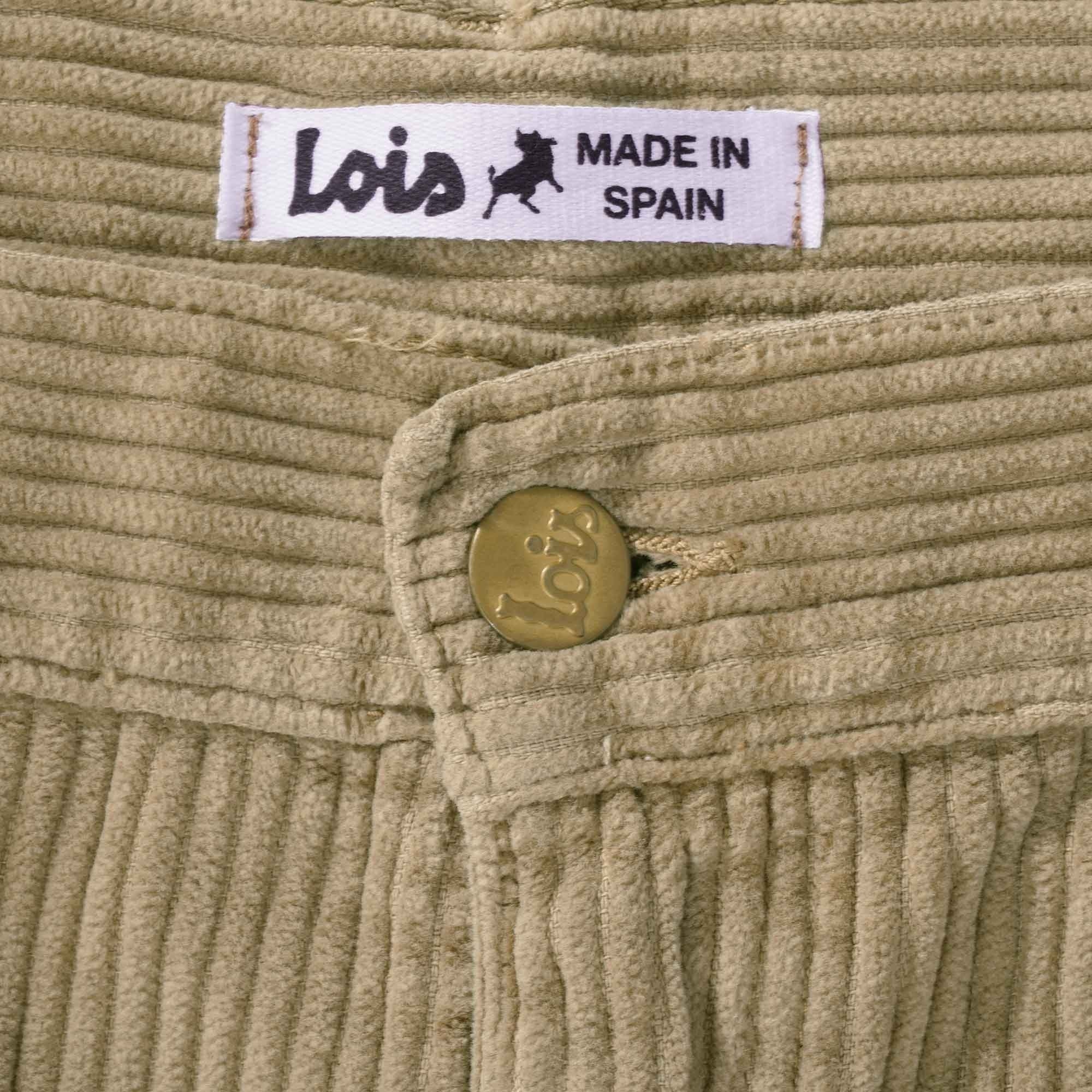 Lois Jeans Pepe Jumbo Cord Shorts - Dark Sand