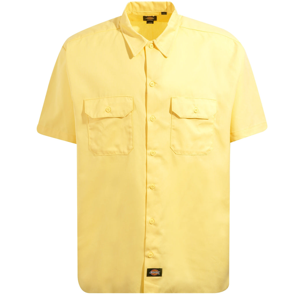 Dickies Short Sleeve Work Shirt - Pale Banana