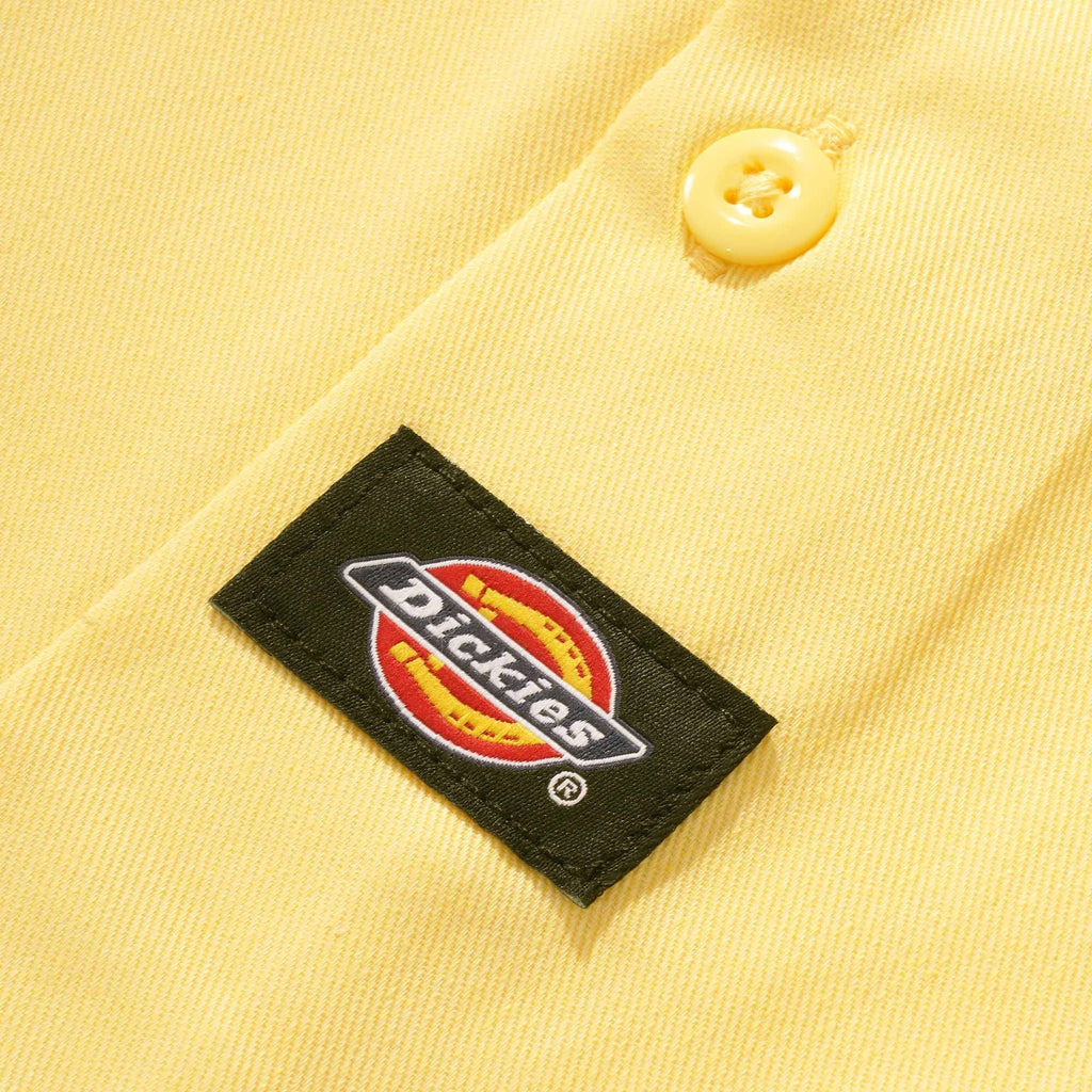 Dickies Short Sleeve Work Shirt - Pale Banana