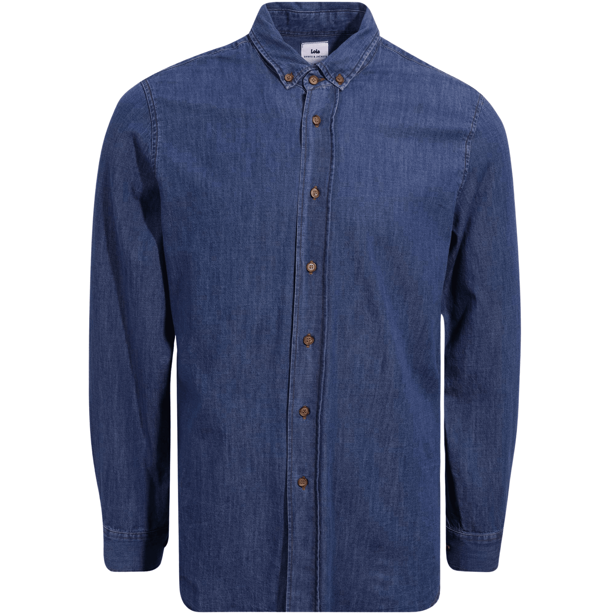 Lois Jeans Thom Clean Denim Shirt - Denim Stone