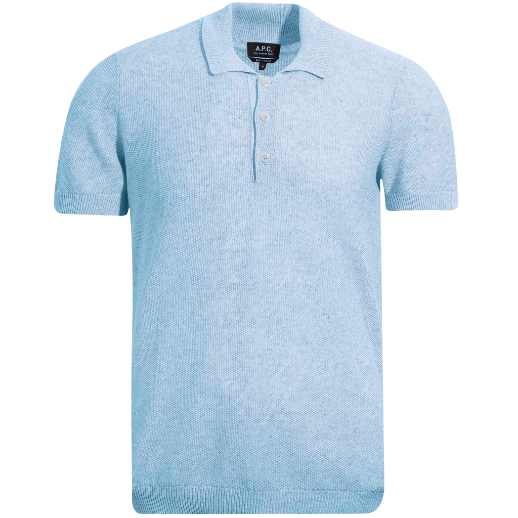 A.P.C. Jude Polo Shirt - Bleu