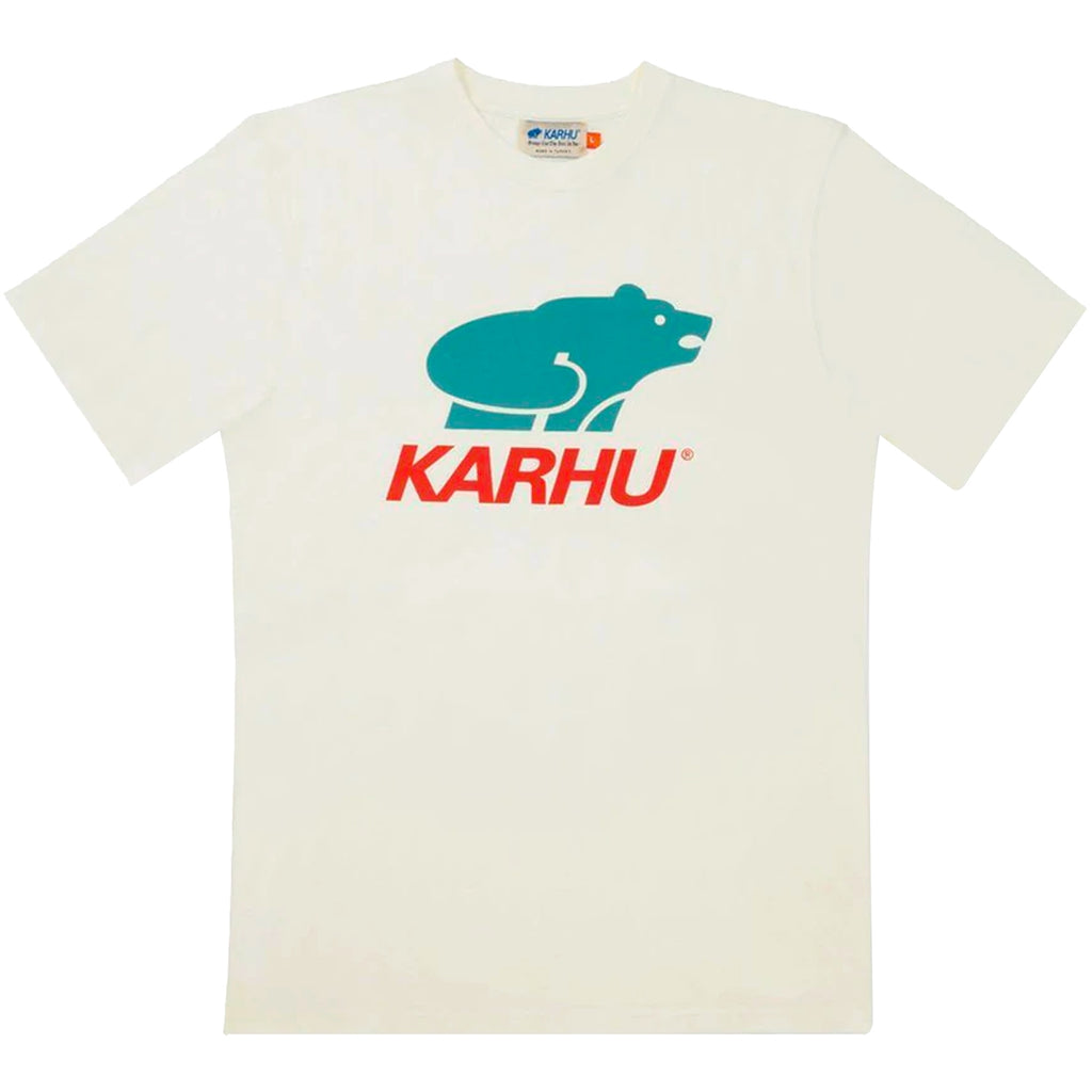 Karhu Basic Logo T-shirt - Bright White/Porcelain