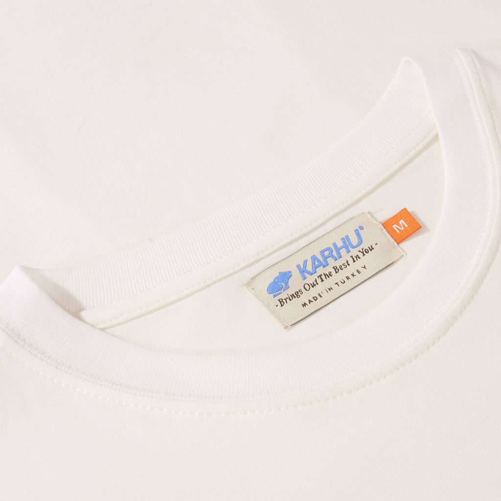 Karhu Basic Logo T-shirt - Bright White/Porcelain