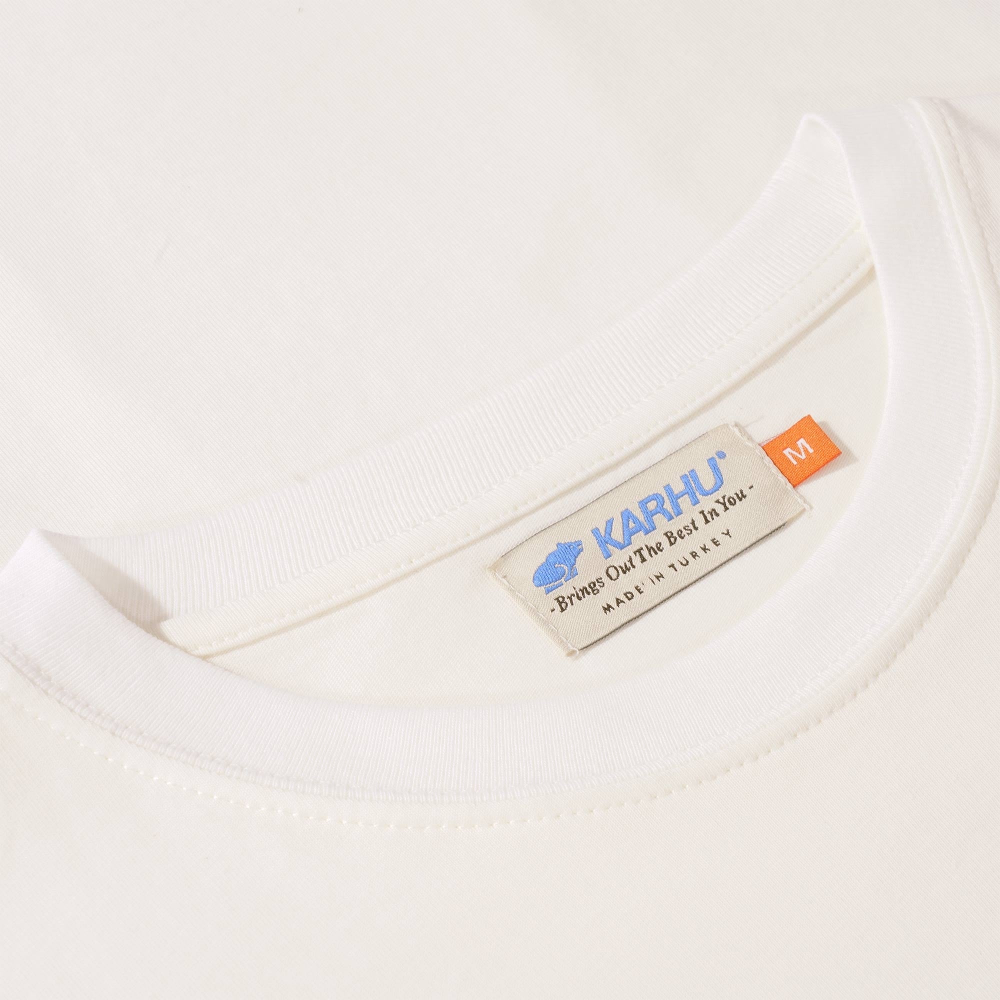 Karhu Basic Logo T-shirt - Bright White/Porcelain