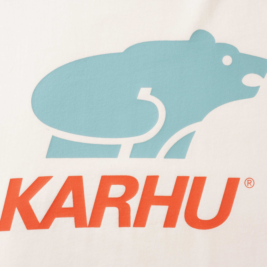 Karhu Basic Logo T-shirt - Bright White/Porcelain
