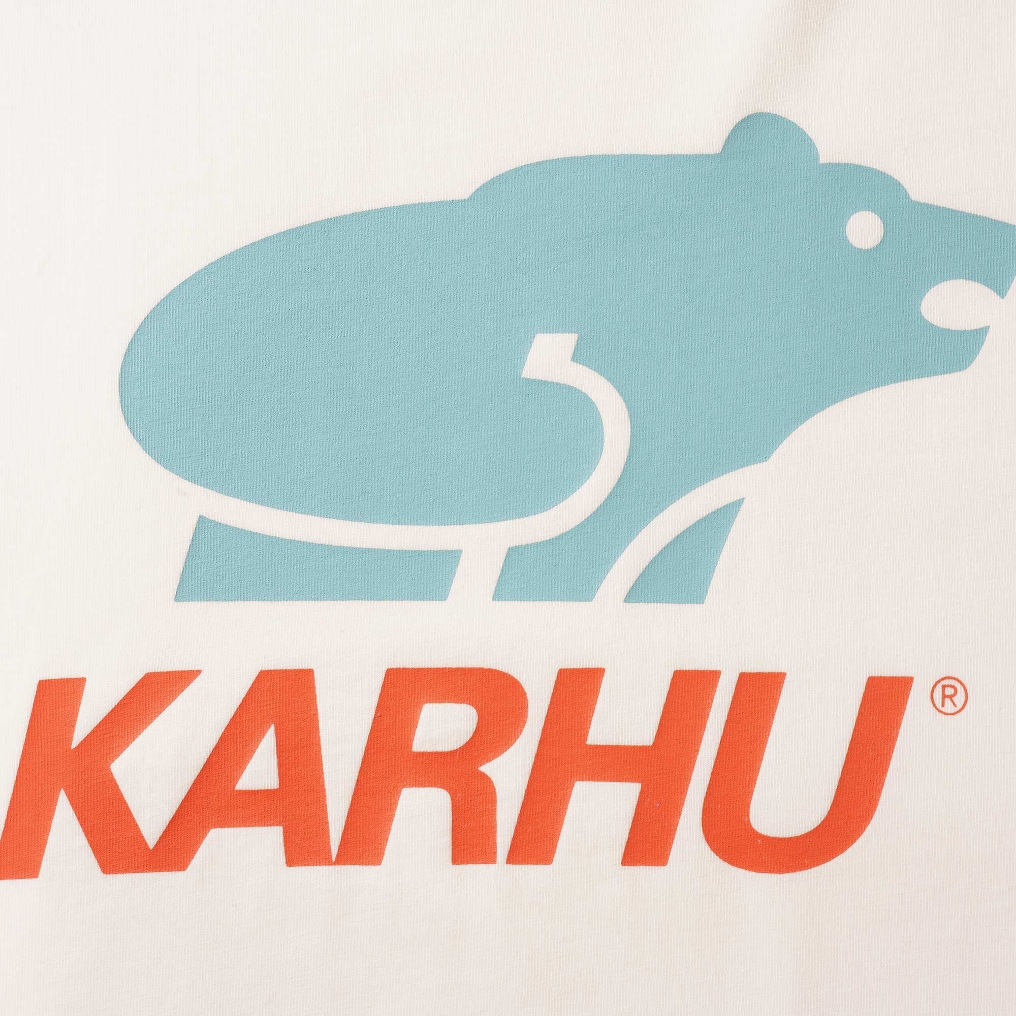 Karhu Basic Logo T-shirt - Bright White/Porcelain