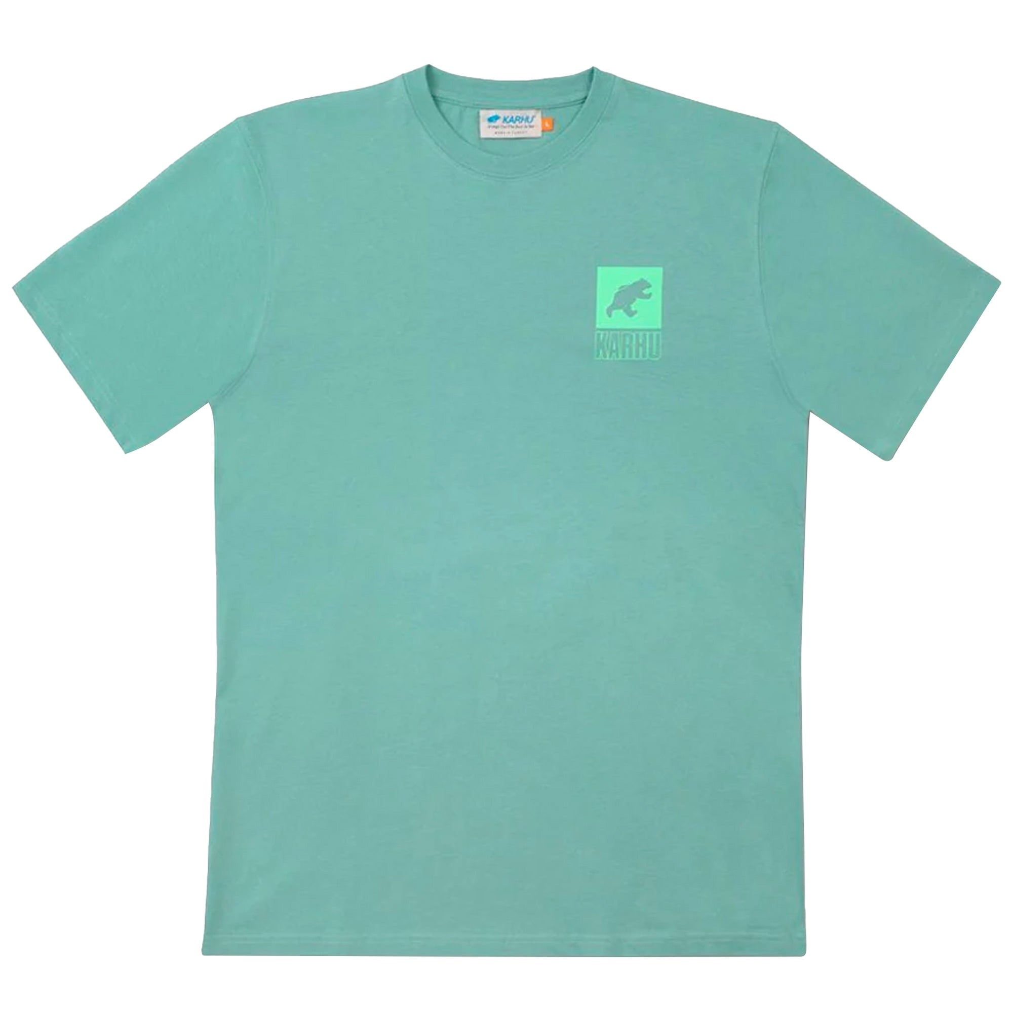 Karhu Sport Bear Logo T-shirt - Oil Blue/Butterfly
