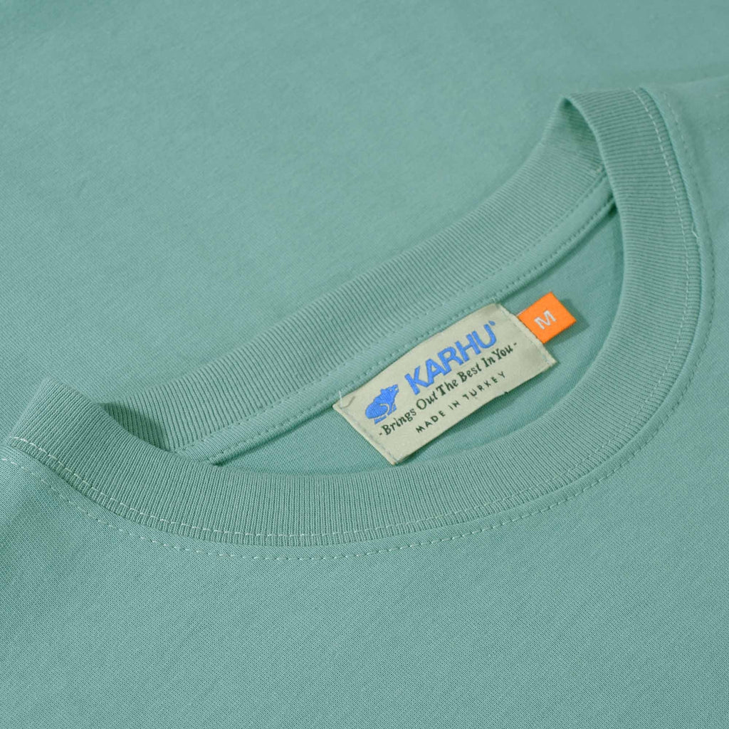 Karhu Sport Bear Logo T-shirt - Oil Blue/Butterfly