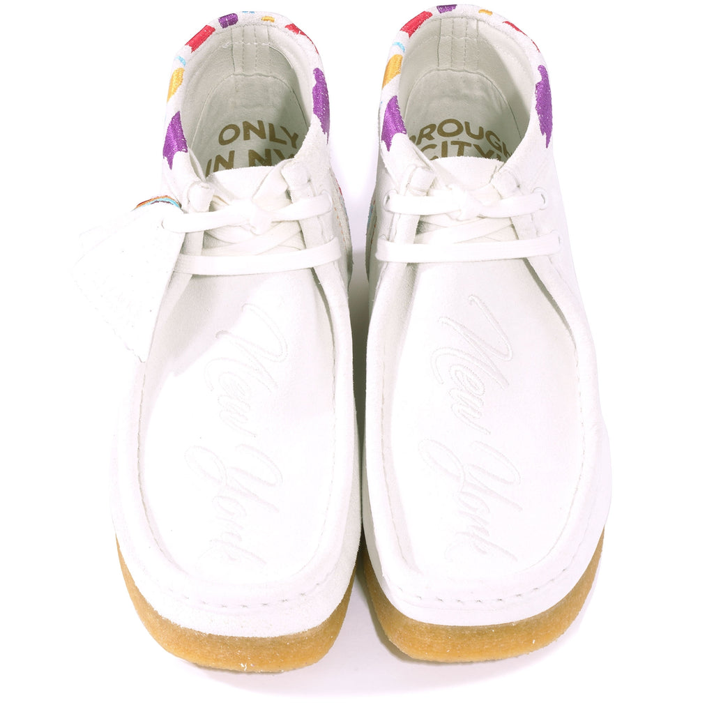 Clarks Originals x One School Wallabee Boot - White