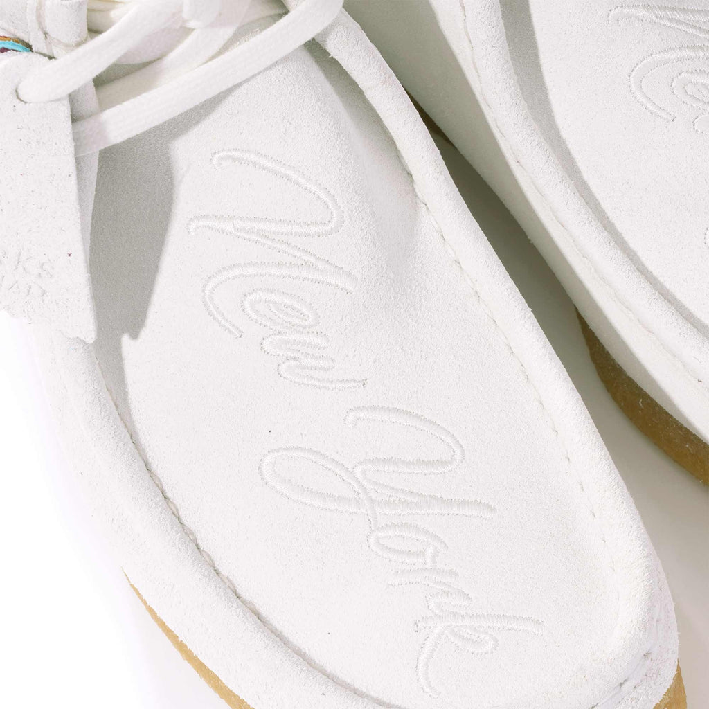 Clarks Originals x One School Wallabee Boot - White