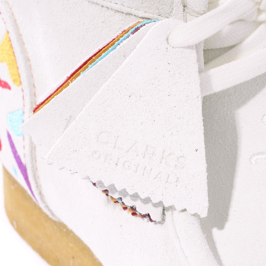 Clarks Originals x One School Wallabee Boot - White