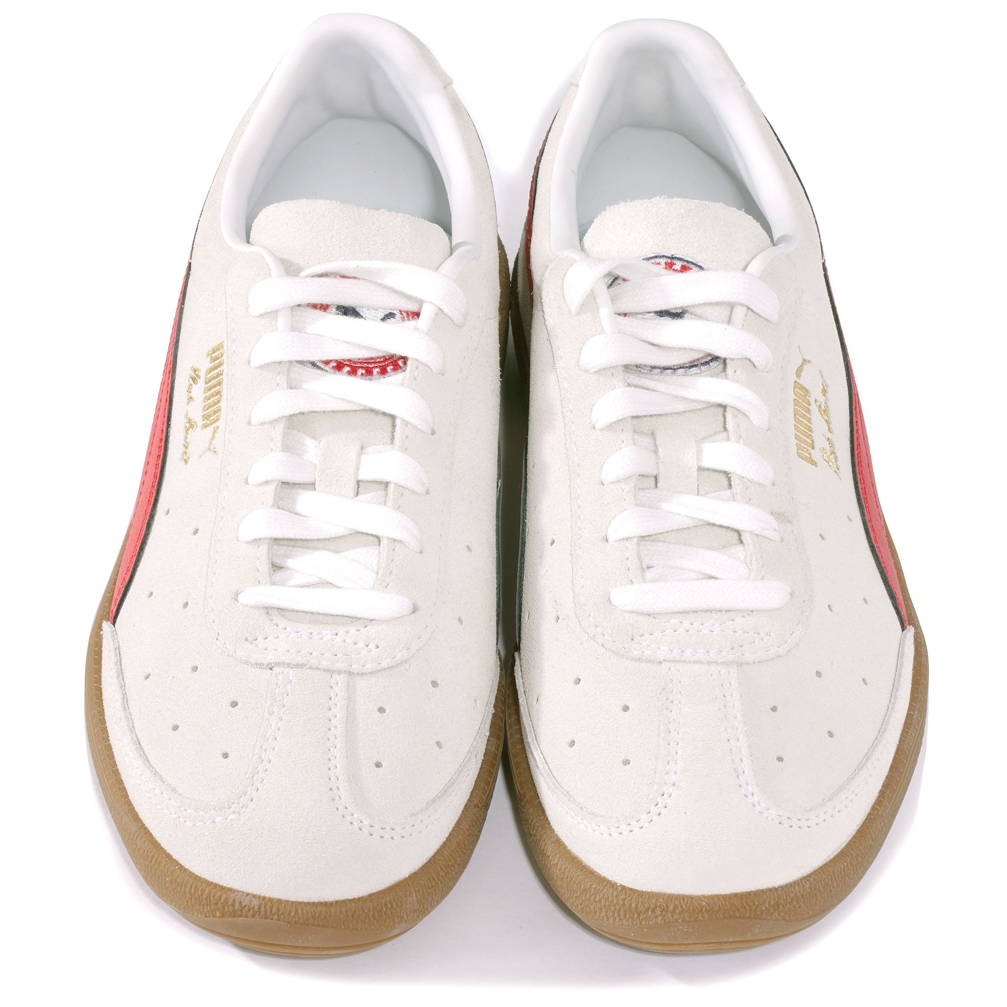 Puma Vlado Stenzel Suede Trainers - White/Red