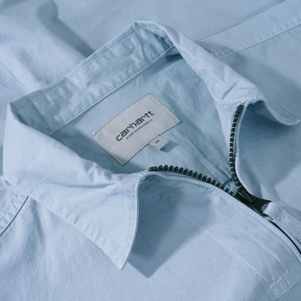 Carhartt WIP Long Sleeve Berm Shirt - Frosted Blue