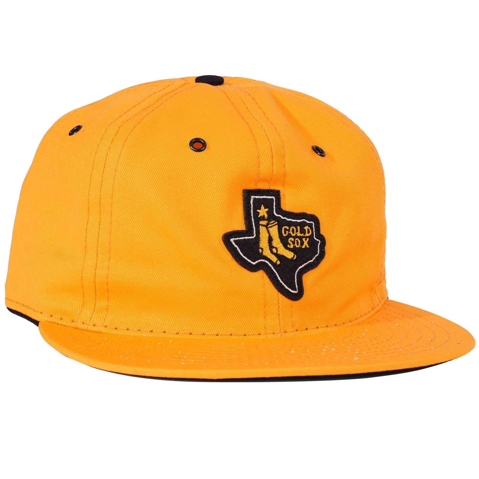 Ebbets Field Flannels Amarillo Gold Sox Cotton Twill Ballcap - Yellow