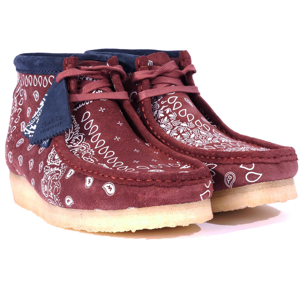 Clarks Originals Wallabee Boot - Brick Paisley