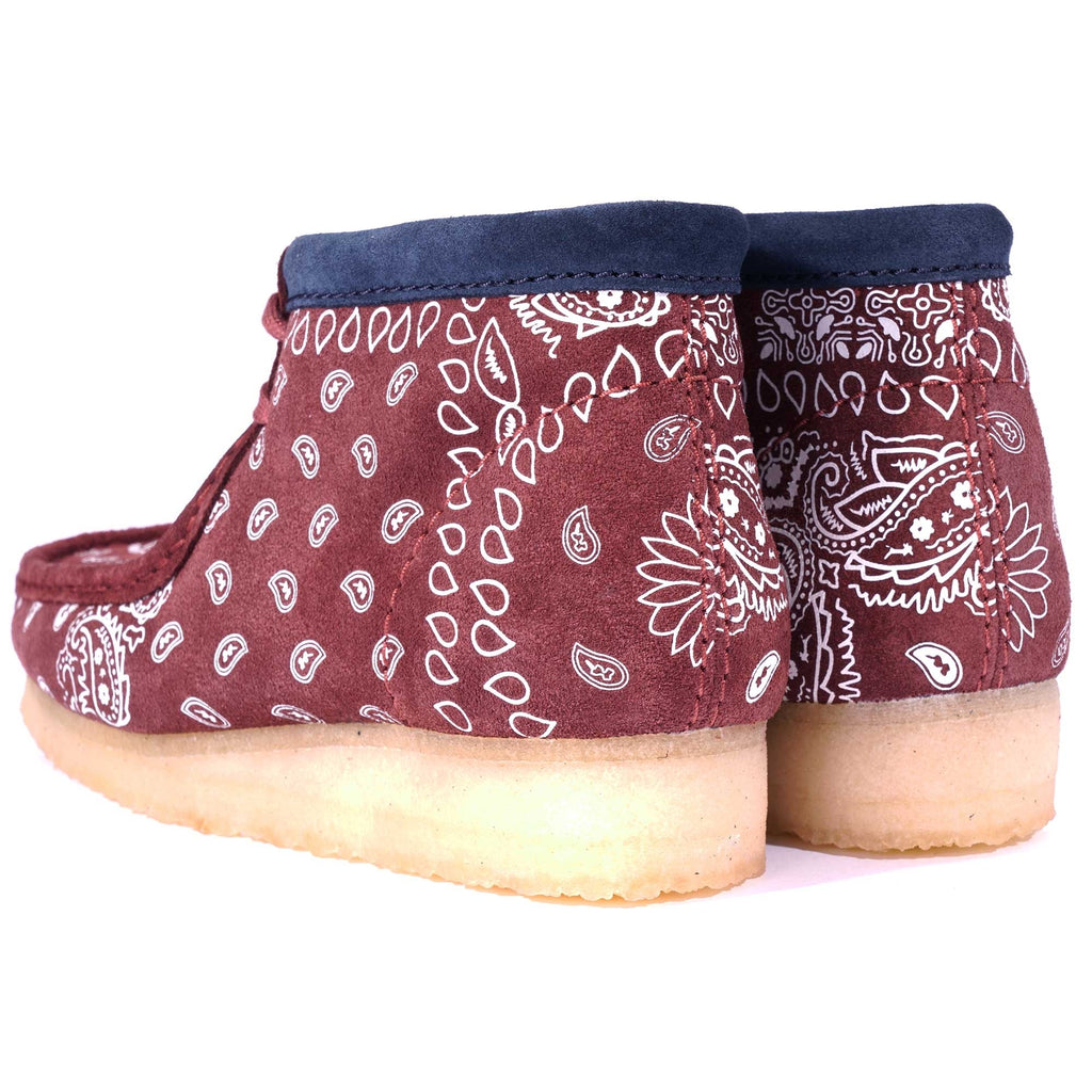 Clarks Originals Wallabee Boot - Brick Paisley
