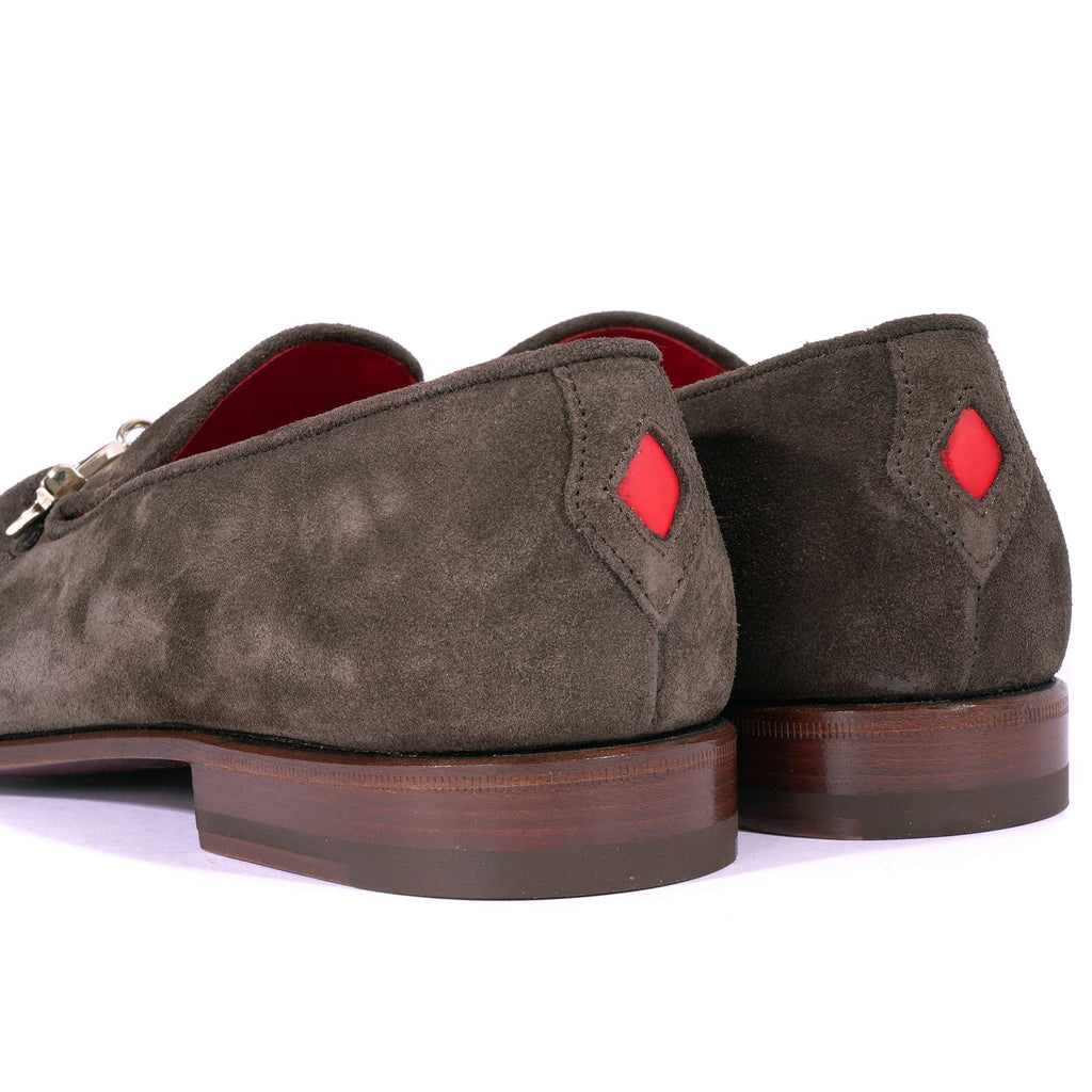 Jeffery West Club Montepulciano - Suede Dark Brown