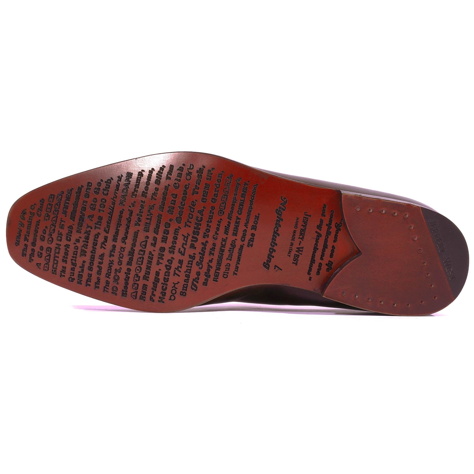 Jeffery West Club Montepulciano - Dark Brown