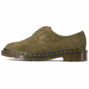 Dr. Martens Made In England 1461 Buck Suede - Forest Green  display picture 1
