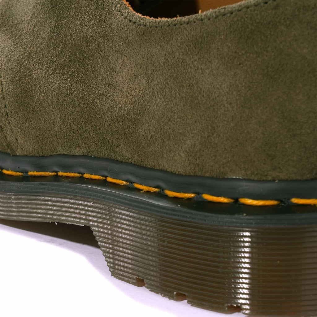 Dr. Martens Made In England 1461 Buck Suede - Forest Green
