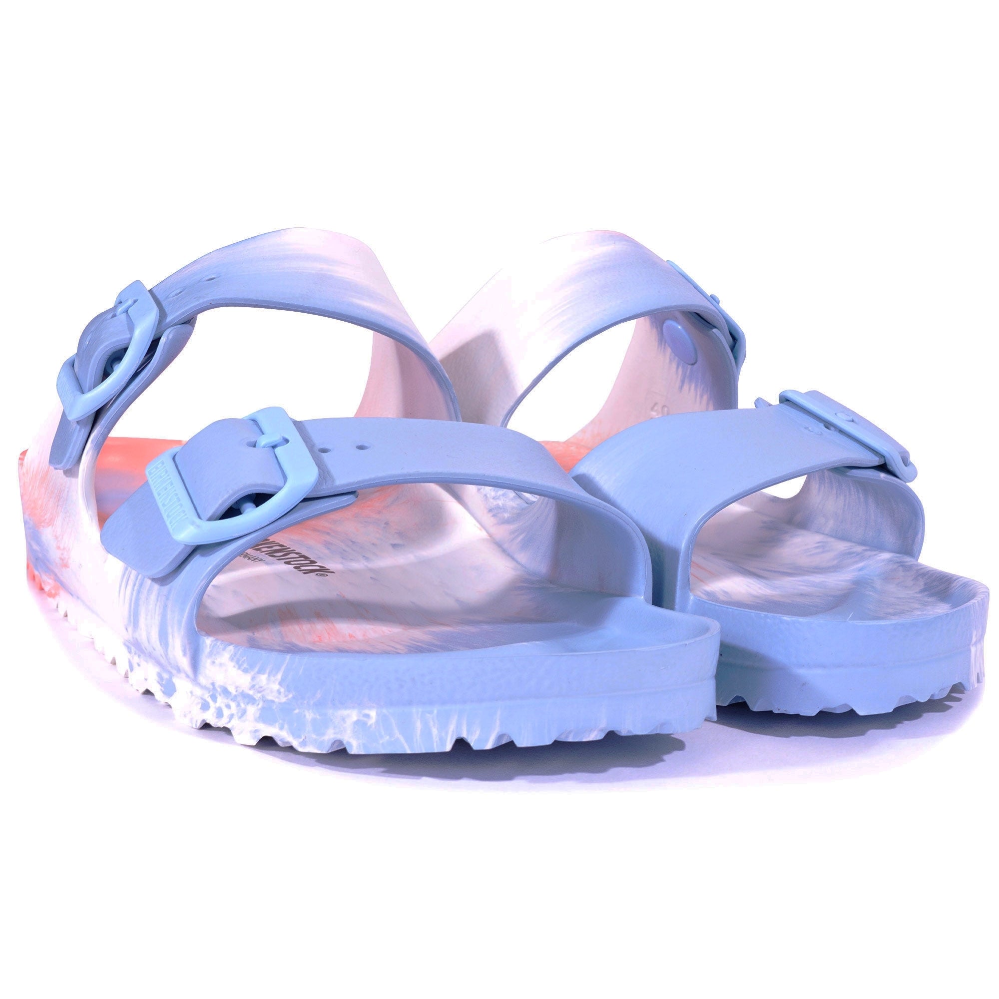 Birkenstock Womens Arizona EVA - Coral Peach Multi
