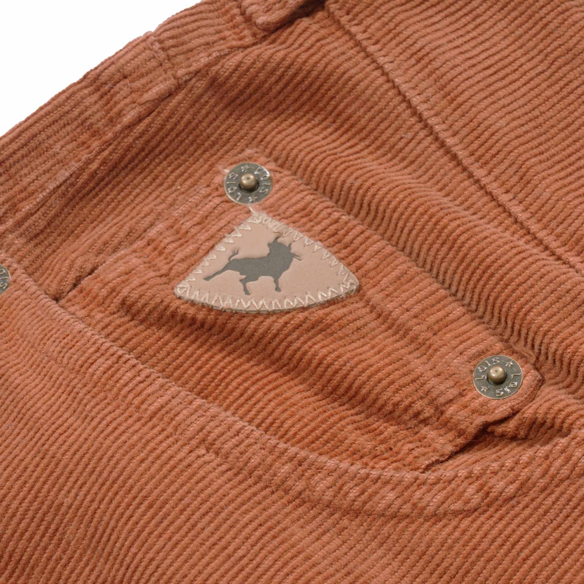 Lois Jeans Sierra Thin Cord Trousers - Burnt Ochre
