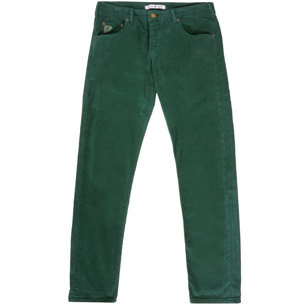 Lois Jeans Sierra Thin Cord Trousers - Bottle Green