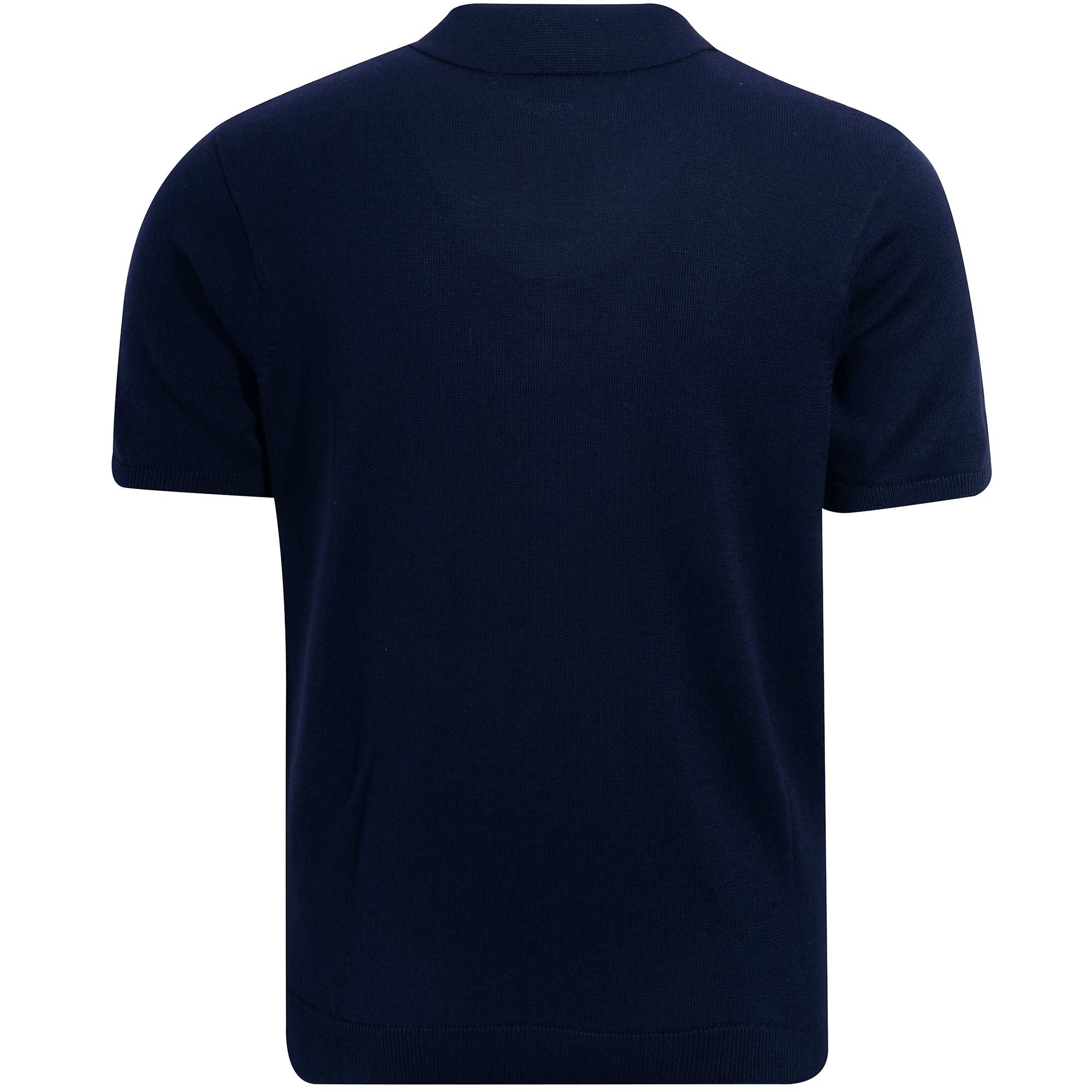 Gabicci Vintage Caan Vintage Polo Shirt - Navy