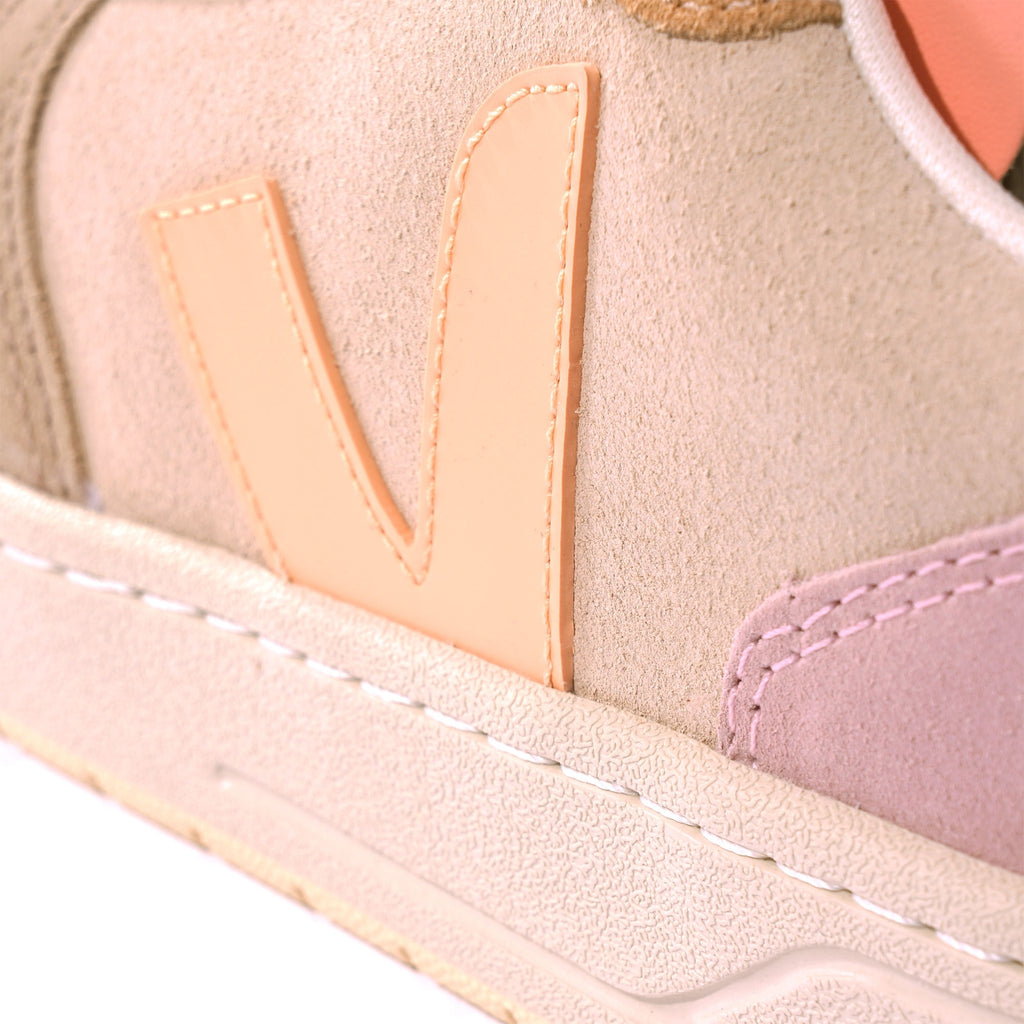 Veja V-10 Suede - Pink/Beige