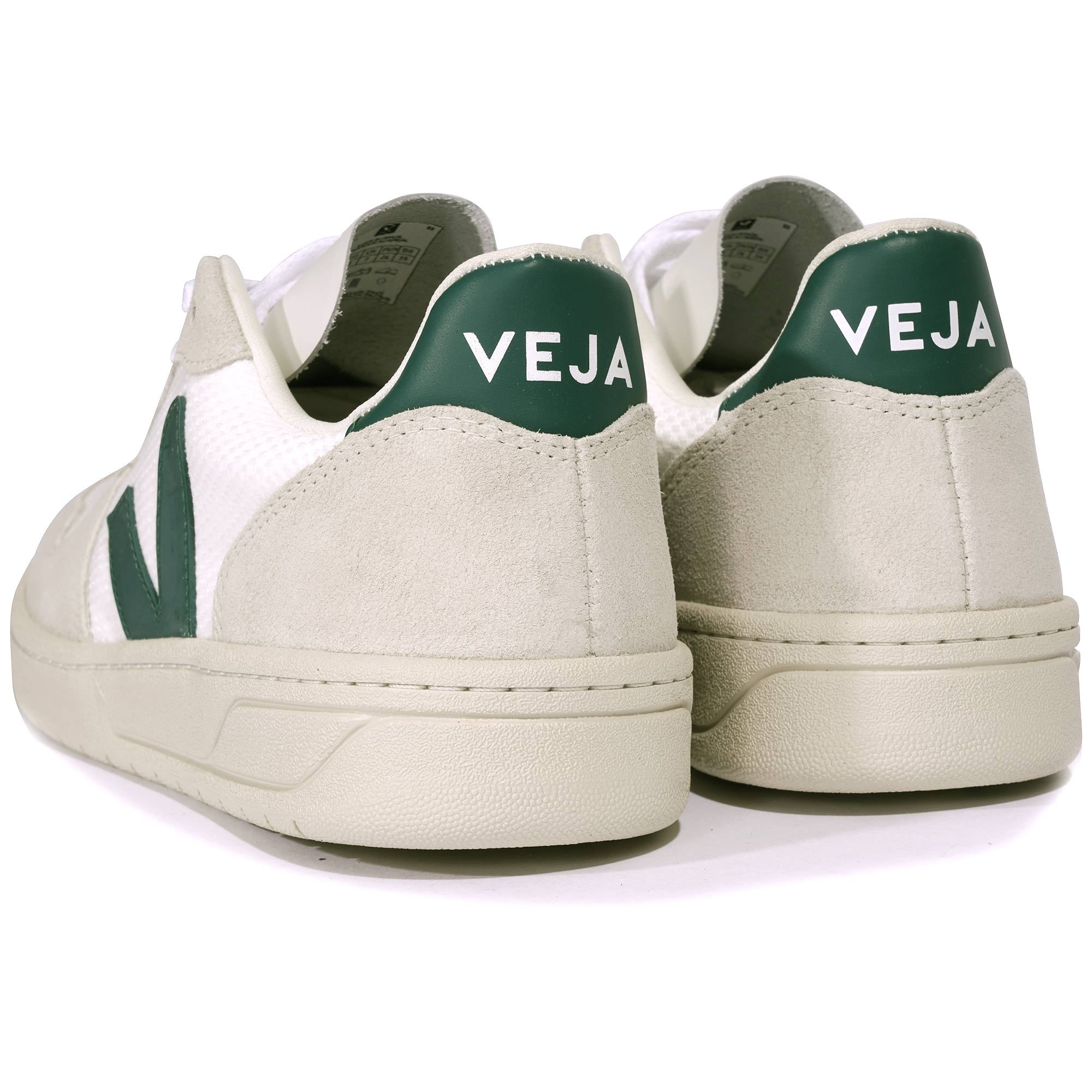 Veja V-10 B Mesh - White/Brittany