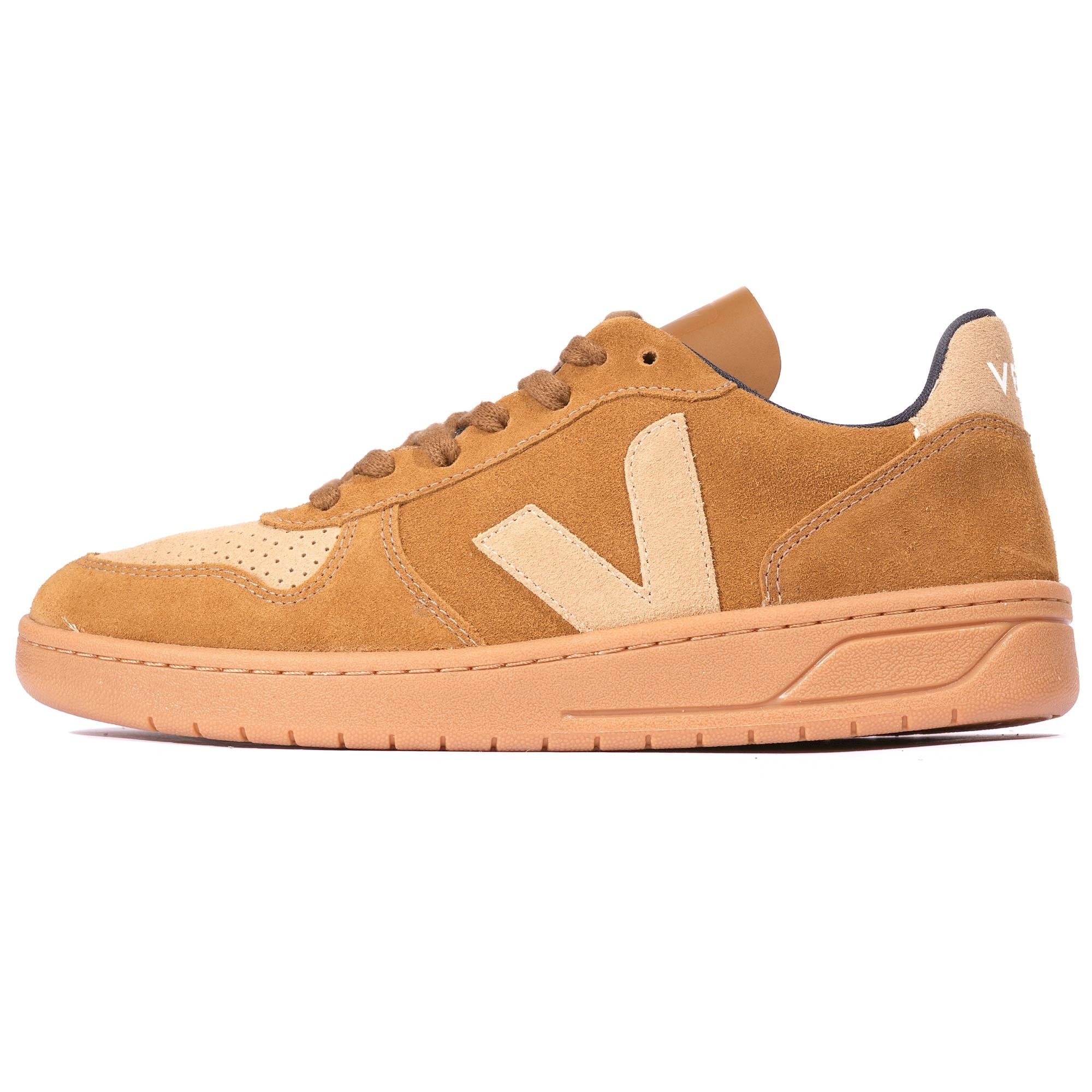 Veja V-10 Suede - Camel Desert