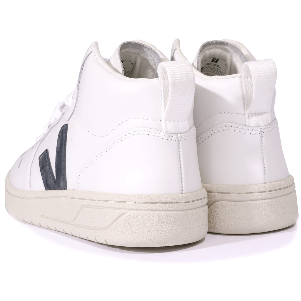 Veja High Top V-15 Leather - Extra White/Nautico