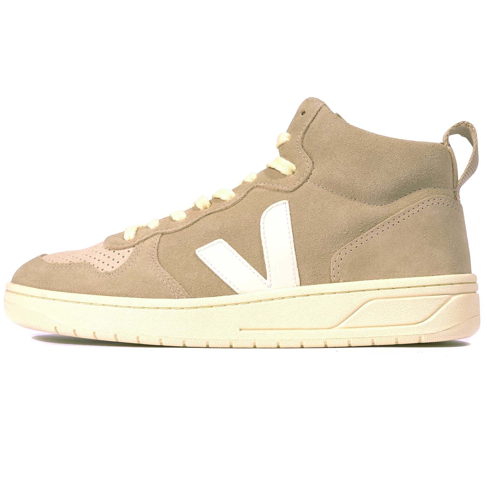 Veja High Top V-15 Leather - Dune/Pierre