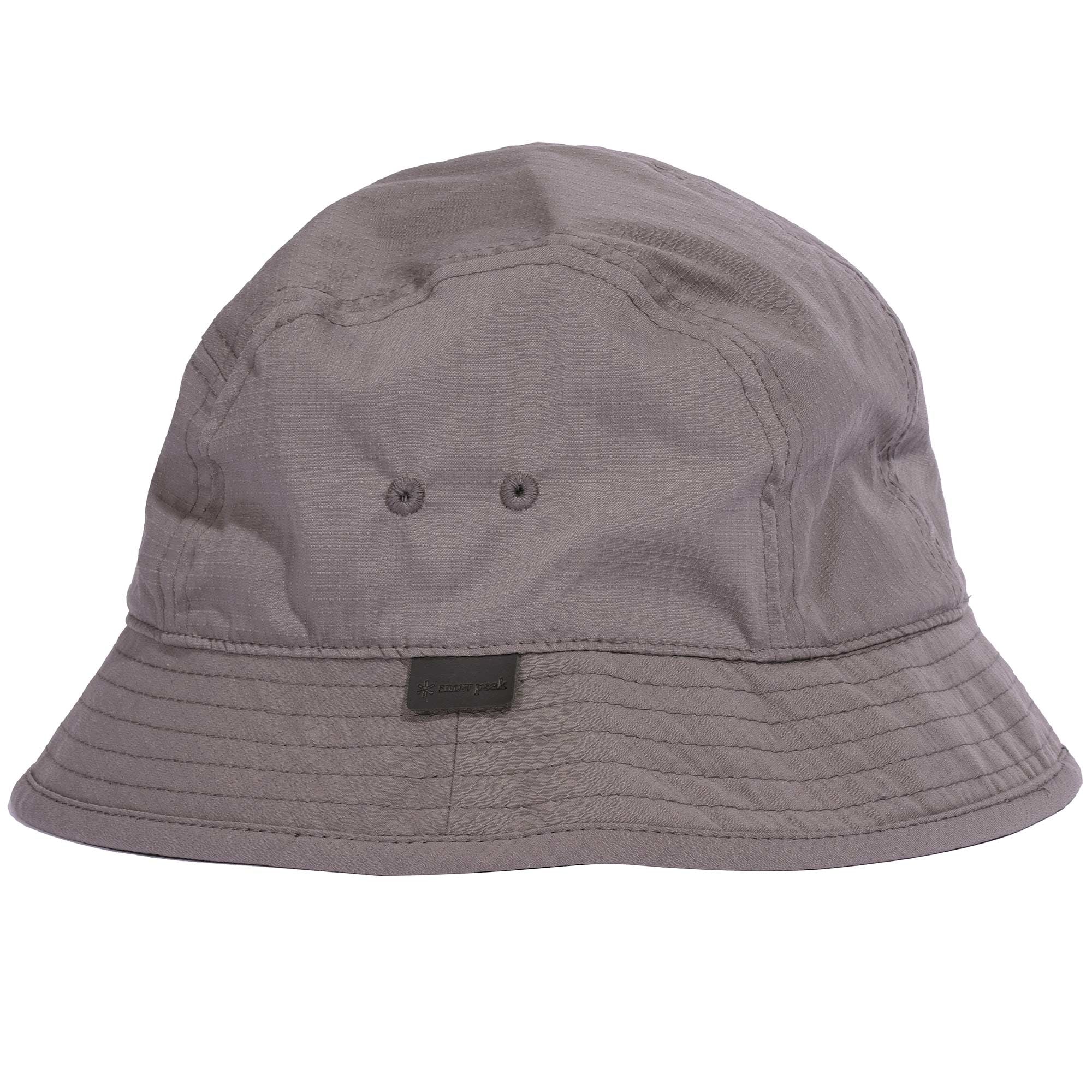 Snow Peak Stretch FR Bucket Hat - Grey