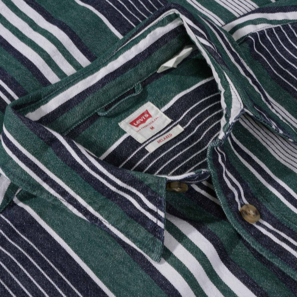 Levi's® Relaxed Fit Western Shirt - Breon Ponderosa Pine Green