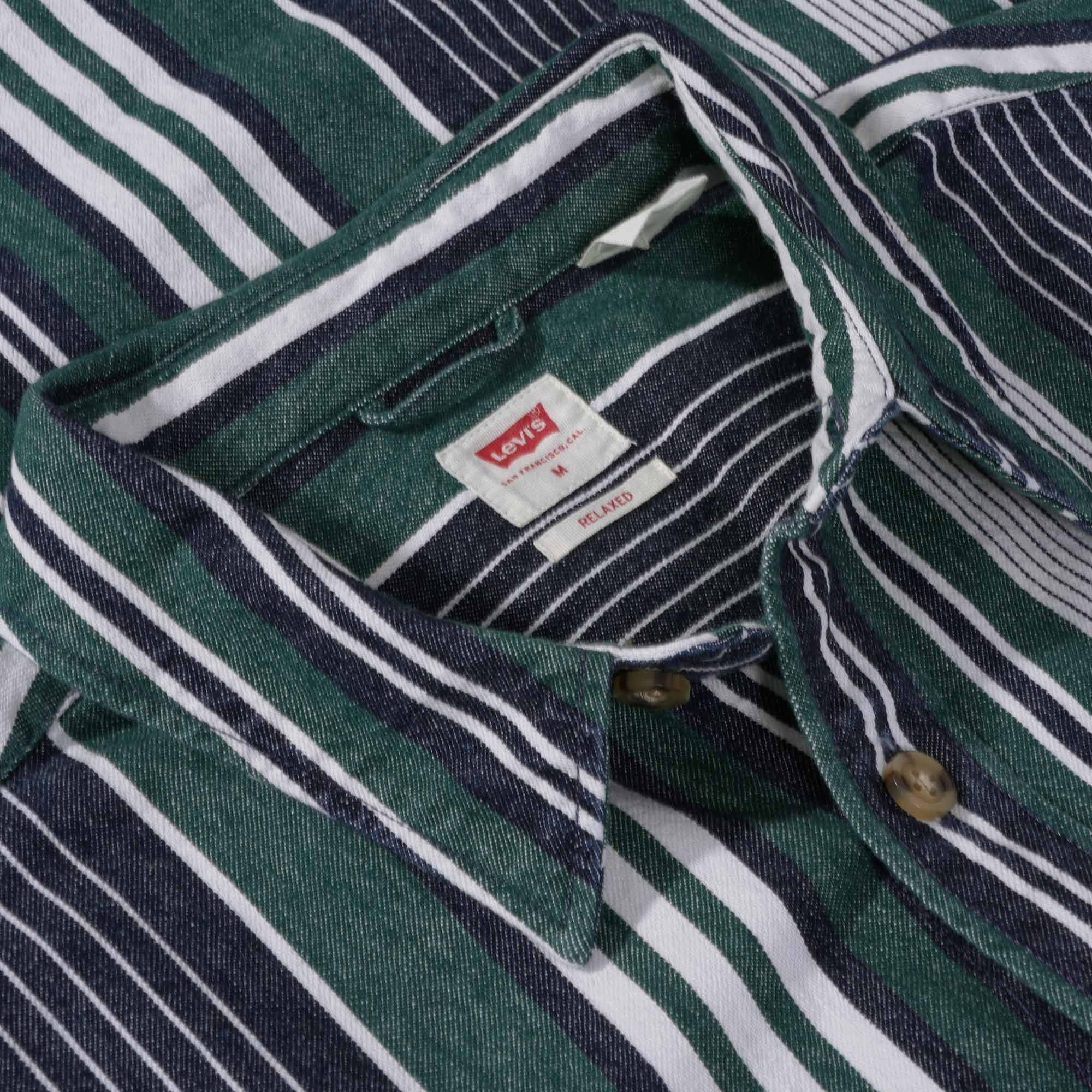 Levi's® Relaxed Fit Western Shirt - Breon Ponderosa Pine Green