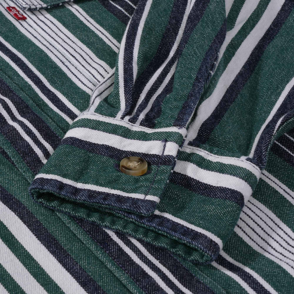 Levi's® Relaxed Fit Western Shirt - Breon Ponderosa Pine Green