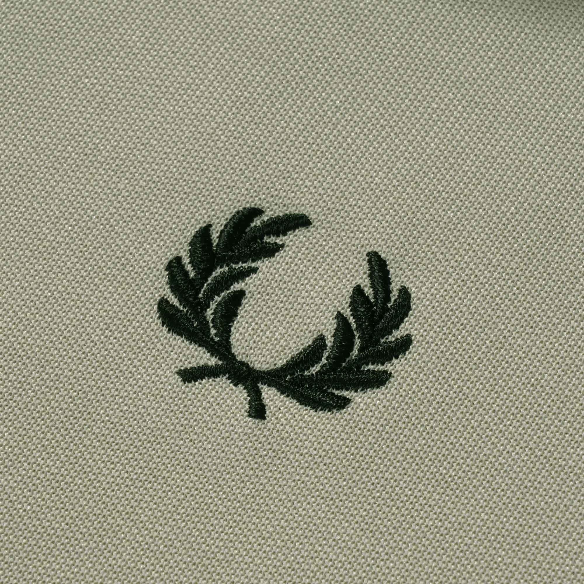 Fred Perry Taped Track Jacket - Light Oyster Green